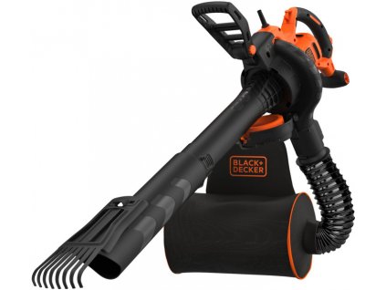 BLACK and DECKER BEBLV301 záhradný vysávač a fúkač lístia 3v1 + hrabličky na lístie