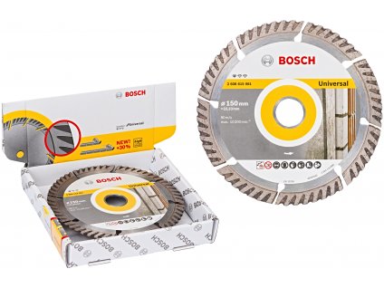 BOSCH sada DIA kotúčov Standard for Universal 150x22.23mm (10 ks)