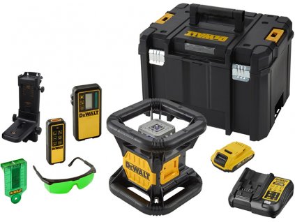 DeWALT DCE079D1G zelený rotační laser (300 m)