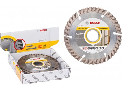 BOSCH sada DIA kotúčov Standard for Universal 115x22.23mm (10 ks)