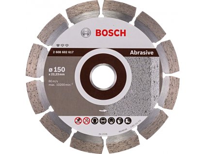 BOSCH DIA kotúč Standart for Abrasive 150mm (22.23/2 mm)