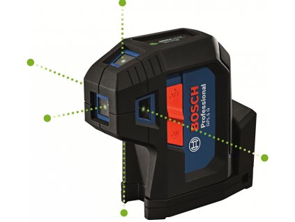 BOSCH GPL 5 G Professional bodový laser (zelený)