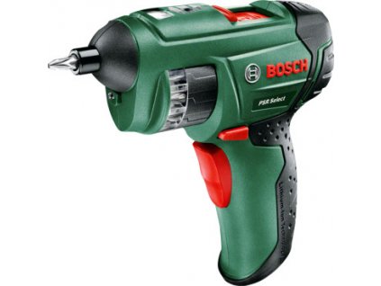 BOSCH PSR Select aku skrutkovač + sada bitov (12x)