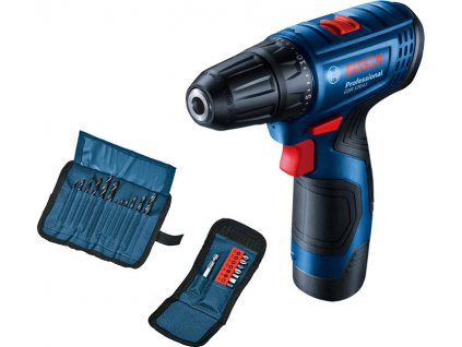 BOSCH GSR 120-LI aku vŕtačka + príslušenstvo