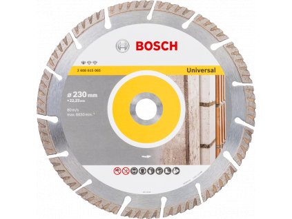 BOSCH 230x22,23mm Diamantový kotúč Standard for Universal (1 ks)