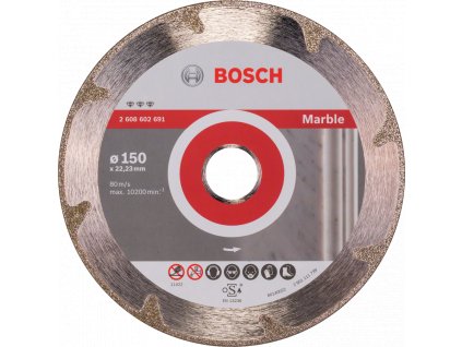 BOSCH 150x22,23mm DIA kotúč na čisté rezanie mramoru Best for Marble (2,2 mm)