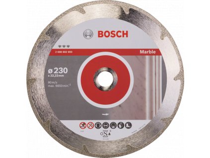 BOSCH 230x22,23mm DIA kotúč na čisté rezanie mramoru Best for Marble (2,2 mm)