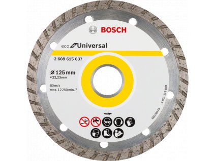 BOSCH DIA kotúč ECO for Universal Turbo 125x22.23mm (2.4mm)