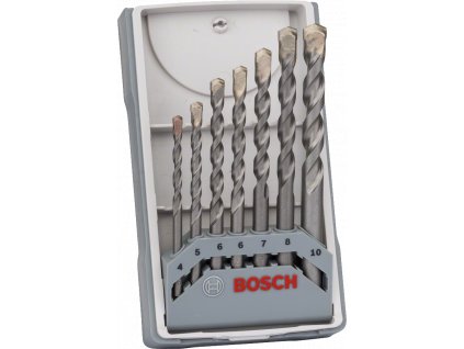 BOSCH CYL-3 Silver Percussion 7dílná sada vrtáků