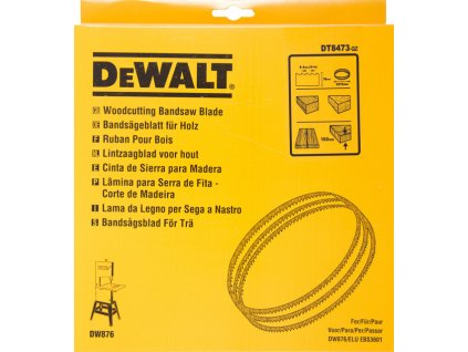 DeWALT DT8473 pílový pás, drevo, plasty, pre DW876 16 mm