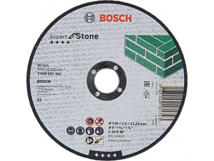 BOSCH Expert for Stone dělící kotouč na kámen 150mm (2.5 mm)