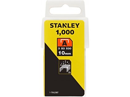 STANLEY 1-TRA206T spony LD typ A - 11,3 mm, délka 10 mm, 1000 ks