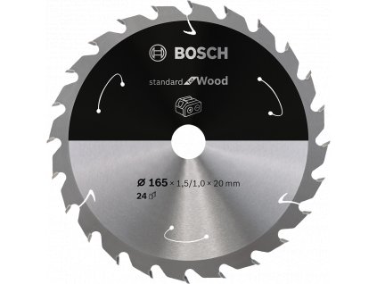 BOSCH 165x20mm Standard for Wood (24 zubů)