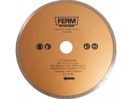 FERM TCA1004 180mm diamantový kotúč pre TCM1010 (FTZ-600)