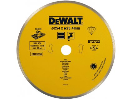 DeWALT DT3734 254x25,4mm DIA kotúč na kameninu pre D24000