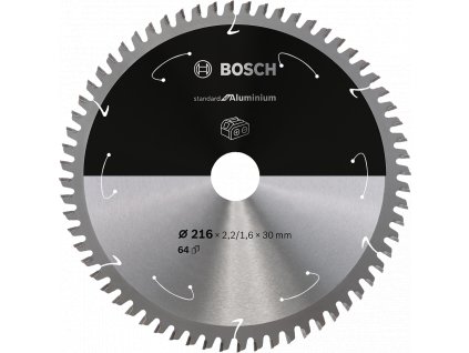 BOSCH 216x30mm (64Z) Standard For Aluminium