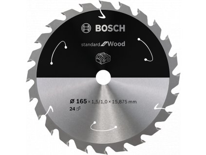 BOSCH 165x15,8mm Standard for Wood (24 zubů)