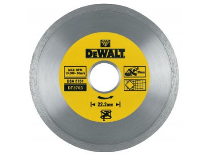 DeWALT DIA kotúč na suché rezanie tvrdých materiálov 125mm