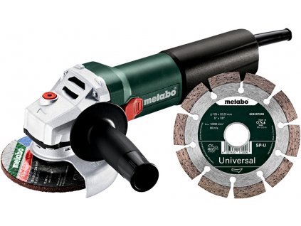 METABO WQ 1100-125 Set + diamantový kotúč