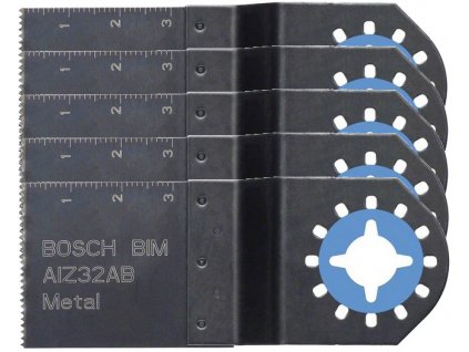 BOSCH AIZ 32 AB, BiM ponorný list, Metal, 32x30mm, balení 5ks