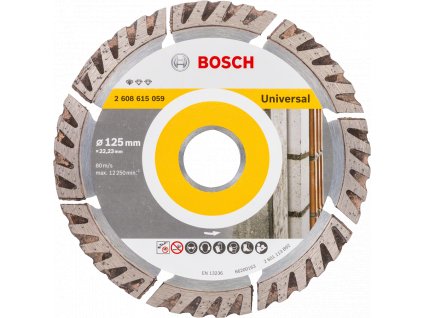 BOSCH 125x22.23mm univerzálny DIA kotúč Standard for Universal (1 ks)