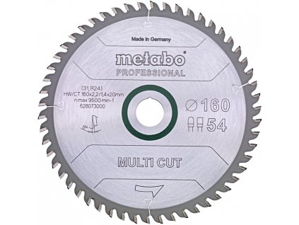 METABO pilový kotouč Multi Cut 160x20mm (54 zubů)