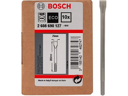 BOSCH balenie plochých sekáčov SDS MAX 280x25mm, 10 ks, ECO