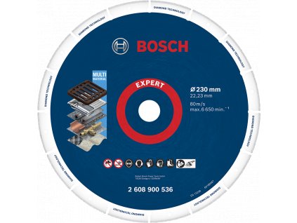 BOSCH Expert 230x22,23mm diamantový kotúč na kov Diamond Metal Wheel