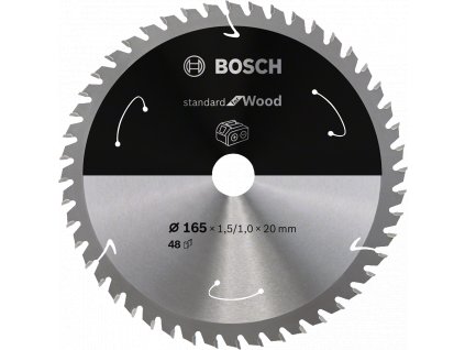 BOSCH 165x20mm Standard for Wood (48 zubů)