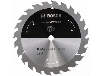 BOSCH 140x10mm Standard for Wood (24 zubů)