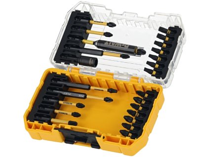 DeWALT DT70730T 1/4" HEX sada torzných bitov FlexTorq (25 ks) ToughCase + magnetický držiak bitov