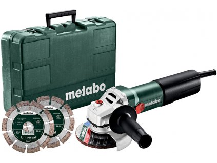 METABO WEQ 1400-125 Set (2x DIA kotúč, kufor)