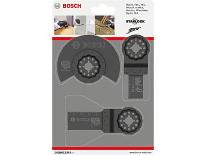 BOSCH 3dílná univerzální sada Starlock