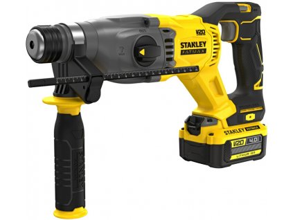 STANLEY SFMCH900M22 (2x4Ah) aku kombinované kladivo V20 FatMax / SDS-Plus / 2 J