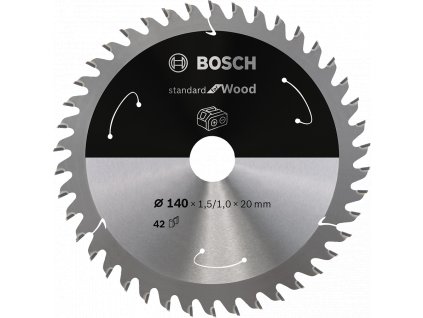 BOSCH 140x20mm Standard for Wood (42 zubů)