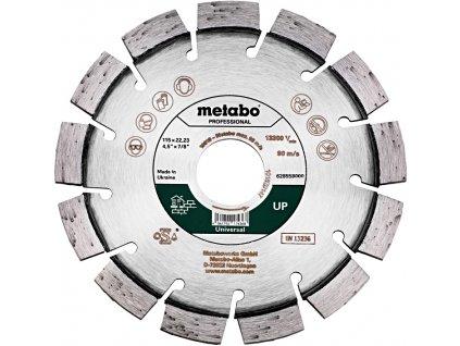 METABO 115x22.23mm DIA rezný kotúč "UP" (628558000)