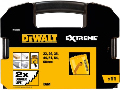 DeWALT DT90353 11dílná sada „Universal Extreme“