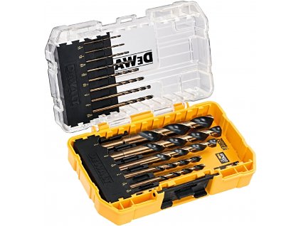 DeWALT 14dílná sada vrtáků HSS-G Black&Gold