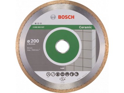 BOSCH DIA kotúč Standard for Ceramic 200mm (25,4/1,6 mm)