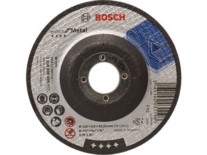 BOSCH Expert for Metal dělící kotouč na kov 115mm (2.5 mm)