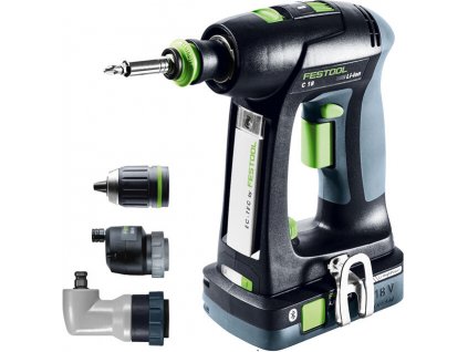 FESTOOL C 18 HPC 4,0 I-Set + sada nástavcov