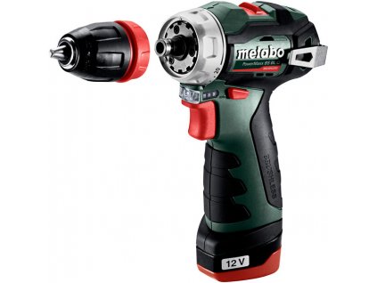 METABO PowerMaxx BS BL Q 12V aku vŕtačka s výmenným skľučovadlom Quick