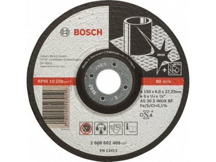 BOSCH Expert for Inox brusný kotouč na nerez 150mm (6 mm)