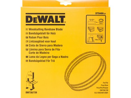 DeWALT DT8486 pílový pás, drevo, lamináty, pre DW738/9 10 mm