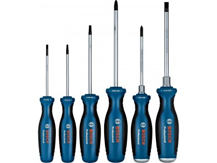 BOSCH 6dielna sada skrutkovačov SL/PH/PZ/TX