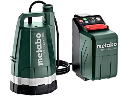 67954 metabo tpf 18 ltx 2200 verze bez aku aku ponorne cerpadlo do nadrze