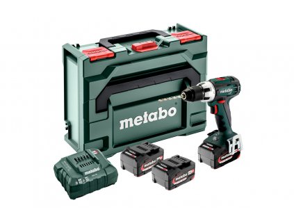 METABO BS 18 LT 18 V (3x4Ah) Set aku vŕtací skrutkovač