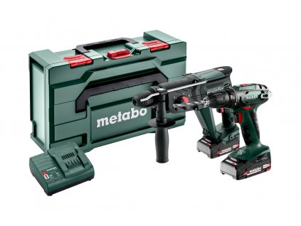 METABO Combo Set 2.3.2 18 V aku kombinované kladivo + aku vŕtací skrutkovač