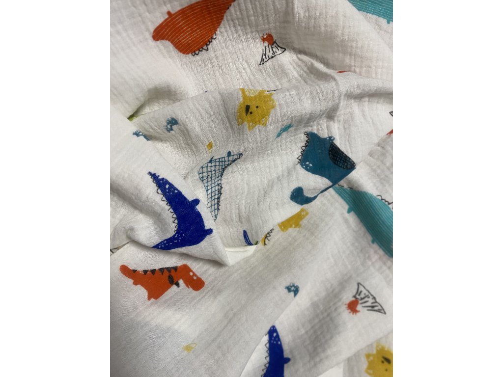 Mušelínová plena- dinosauři