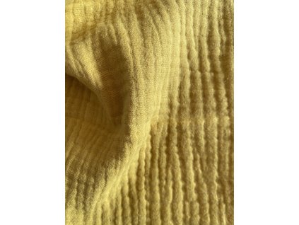 Kosmetický ručník- hořčicový